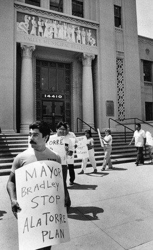 Redistricting protest