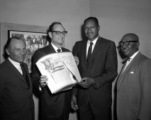 Tom Bradley and Leon Washington Jr
