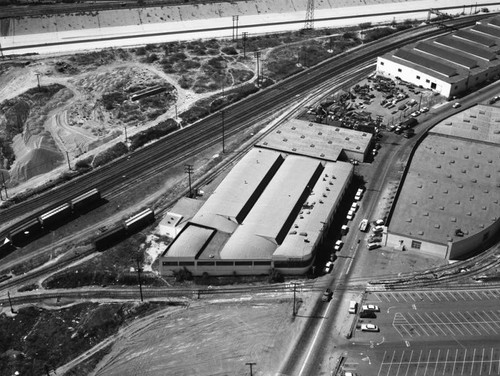 Masonite Corp., Rio Vista Avenue, looking northwest