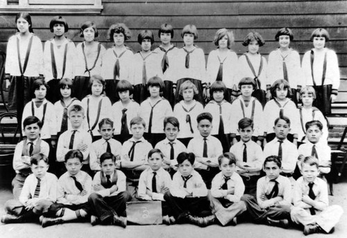 St. Mary Catholic School class photograph