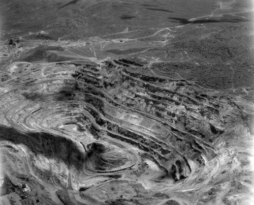 Open-pit copper mine, Nevada