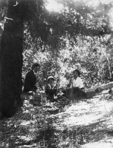 Picnicking on Mt. Lowe