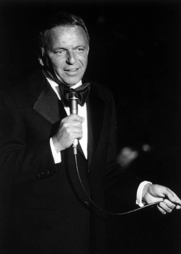 Frank Sinatra sings