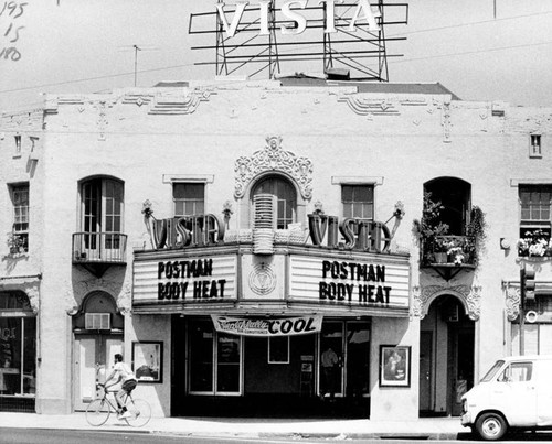 What filmgoers want to see, Vista Theatre