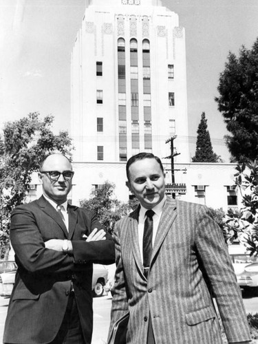 Jackson, left, Staczko view Valley site