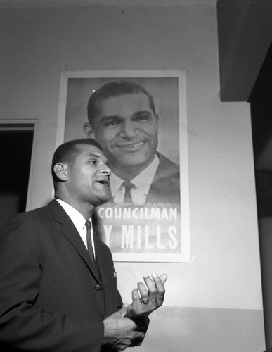 1967 Re-election event for Councilman Billy G. Mills