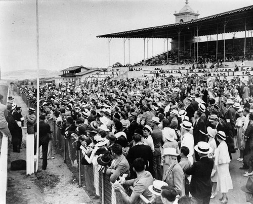 Opening day at Del Mar Race Track