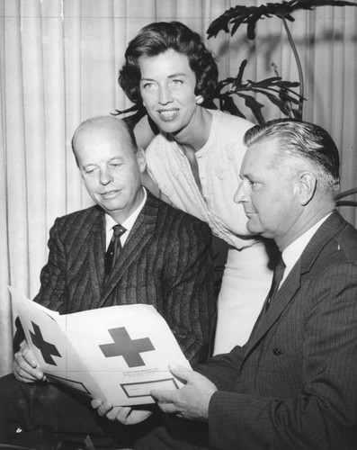 Valley Red Cross officers