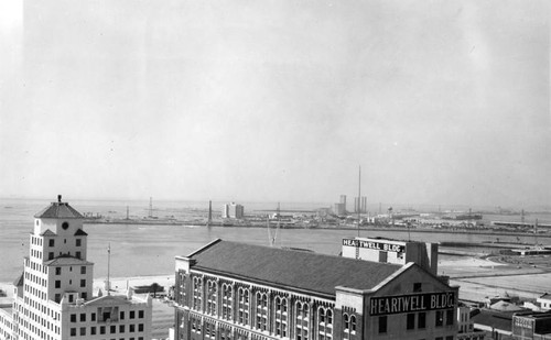 Panoramic view of Long Beach