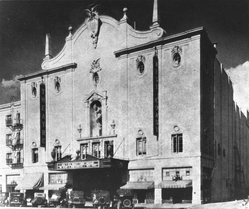 Exterior of the West Coast Theatre