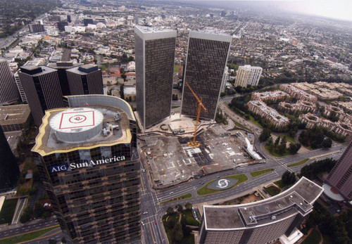 Century City, looking northeast