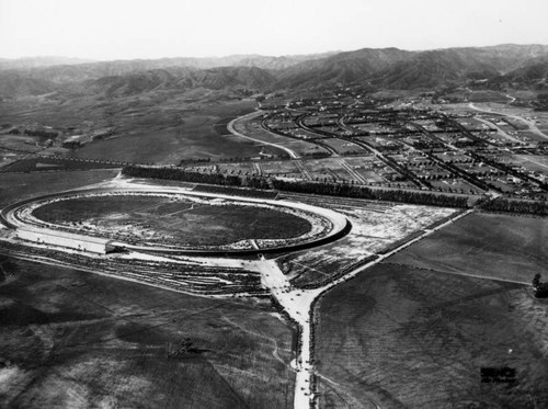 Panoramic view of Beverly Hills countryside