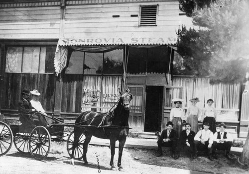 Monrovia laundry building