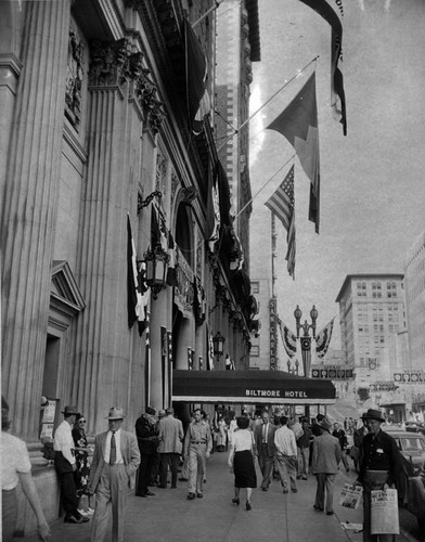 Flags for Legion Convention, Biltmore Hotel