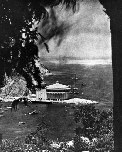 Panoramic view of the Catalina Casino