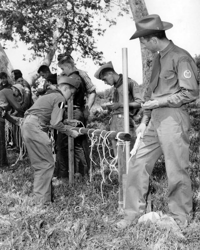 Valley lads revel during Scout Camporeno exercises