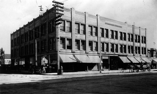 L.A. Chamber of Commerce at Mason Building, early view