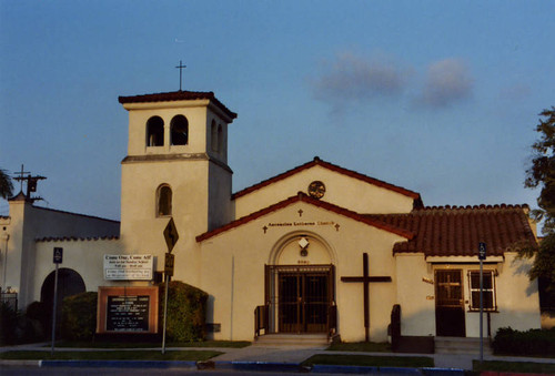 Ascension Lutheran Church, front view