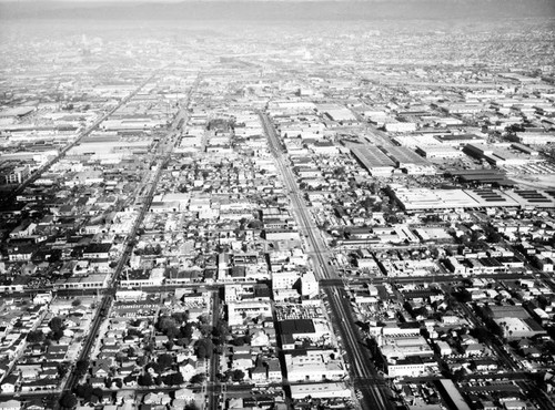 Dick Herrick Buick, Pacific Boulevard, looking north