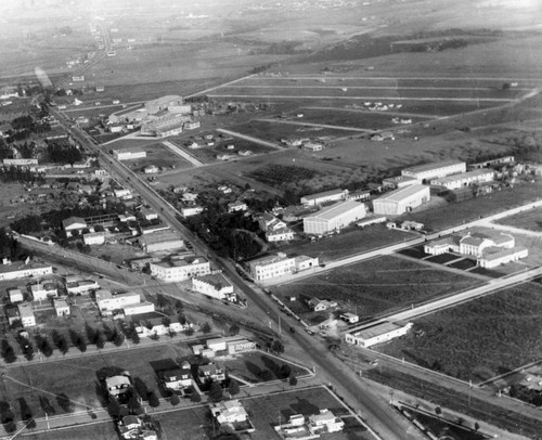 De Mille Studios, aerial