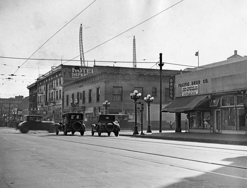 Grand Avenue and 9th Street, circa 1931