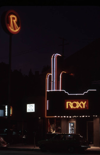 Sunset Strip at night