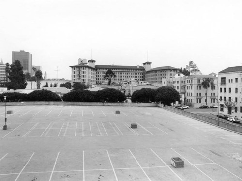 Ambassador Hotel, convention wing, facing east