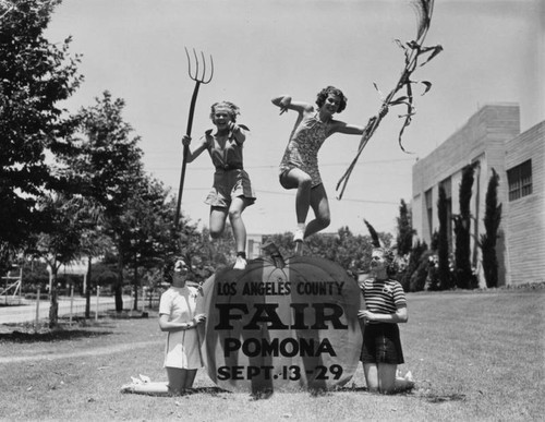 Los Angeles County Fair advertisement, view 2