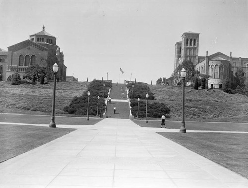 Powell Library and Royce Hall, U.C.L.A