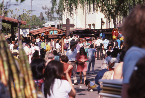 Busy Olvera Street