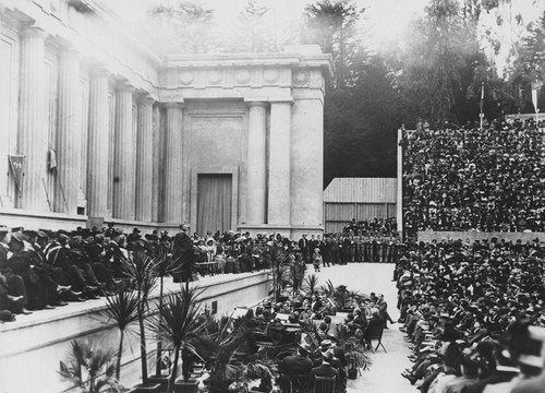 President Roosevelt at Berkeley