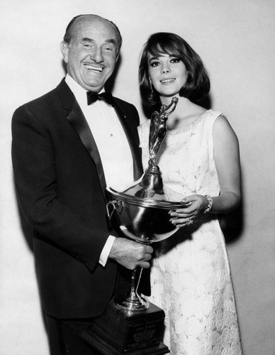 Jack L. Warner and Natalie Wood