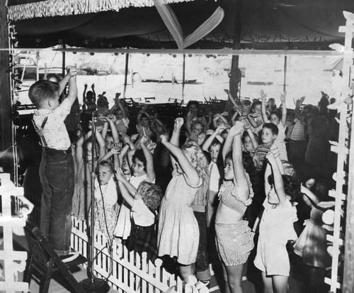 Children at Lynwood Camp ground