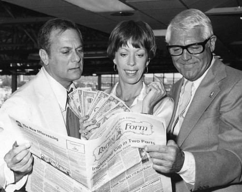 Tony Curtis, Carol Burnett, Cary Grant