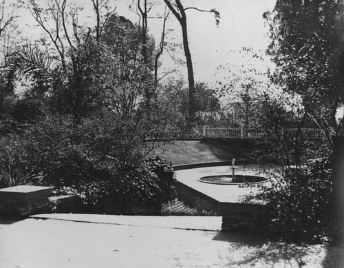 Amphitheater near Banning house