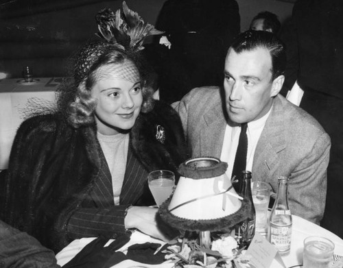 Sonja Henie and Dan Topping