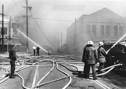 Earthquake-caused fires