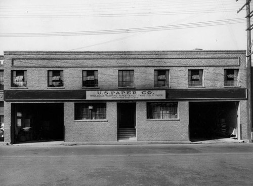 Old building of the U.S. Paper Co