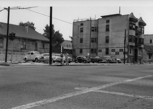 W. First and Flower streets, Bunker Hill