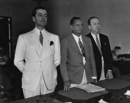 Frank Sebastian, Walter Pollock, & Arthur C. Verge