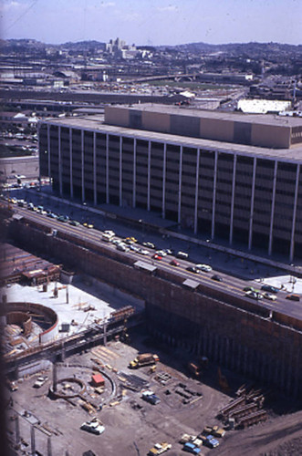 Los Angeles Mall excavation