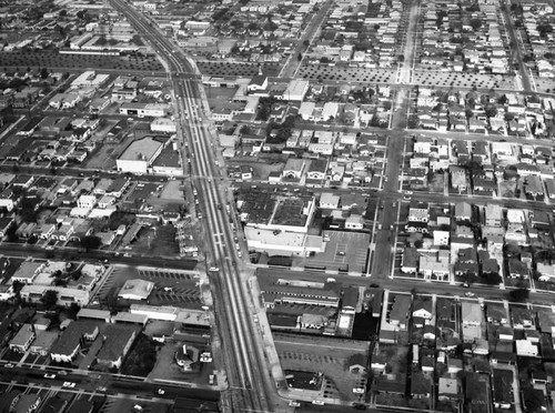 Dick Herrick Buick, South Gate, looking north