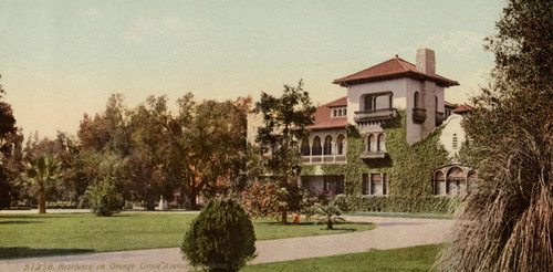 Stuart residence in Pasadena