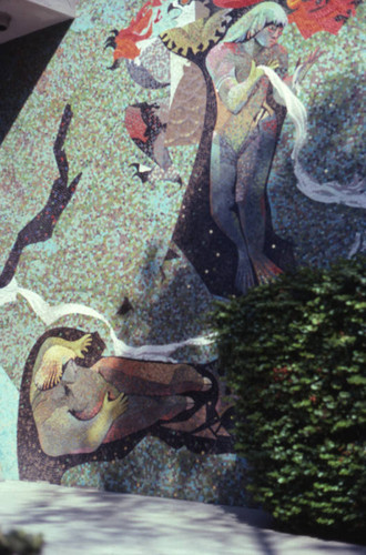 "Fire, Earth and Water" mural