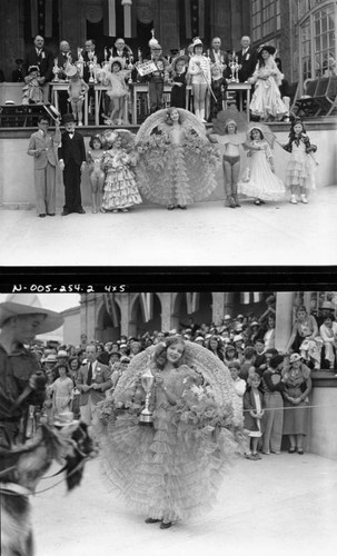 Children pose as movie stars