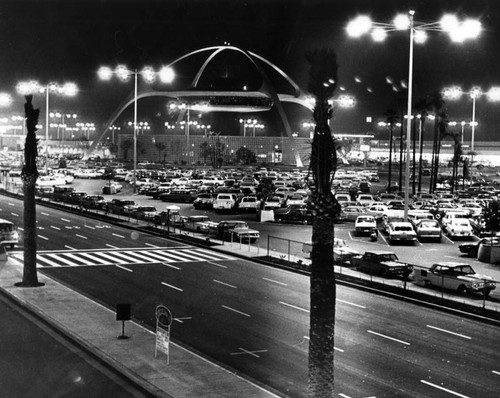 L.A. Airport is whining, shining, exciting place