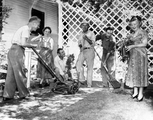 Beautifying the garden center