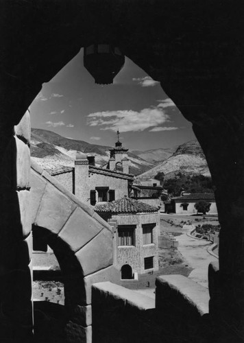 View of one wing of Death Valley's Scotty's Castle