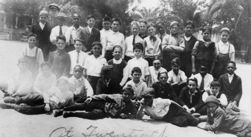 Class picture, 20th Street School