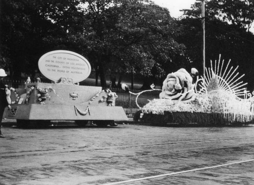 Tournament of Roses Parade float